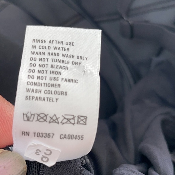 Fantasie Black Ottawa Twist Underwire Tankini Top 38I - Picture 9 of 9